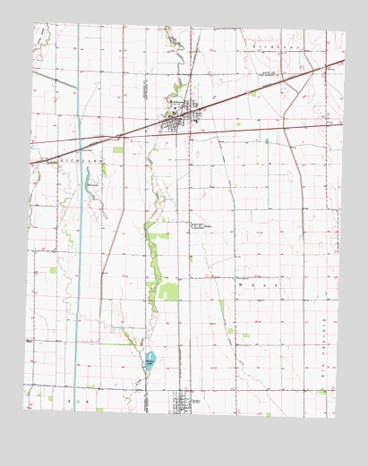 Morehouse, MO USGS Topographic Map