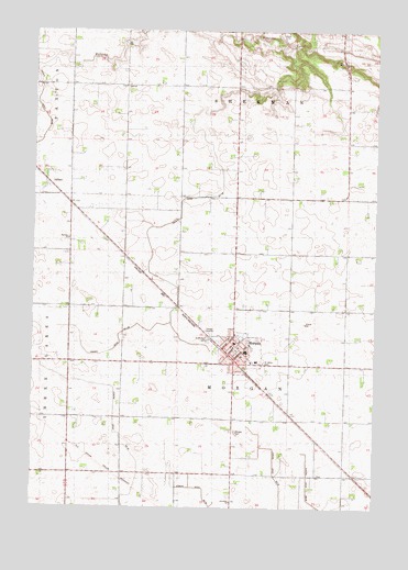 Morgan, MN USGS Topographic Map