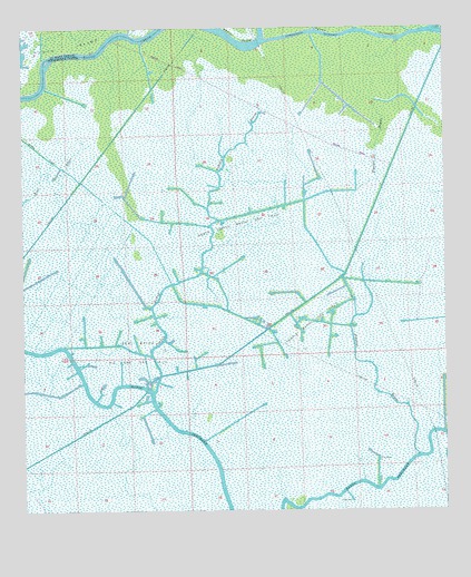 Morgan City SE, LA USGS Topographic Map