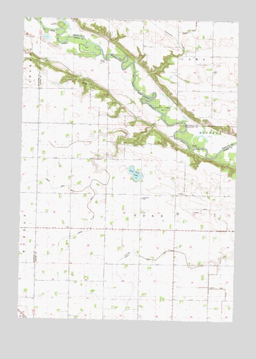 Morgan NE, MN USGS Topographic Map