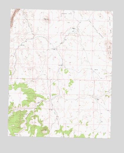 Moriah Knoll, AZ USGS Topographic Map