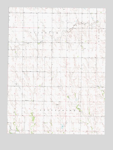 Morland NE, KS USGS Topographic Map