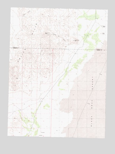 Mormon Dan Peak, NV USGS Topographic Map