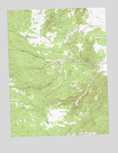 Mormon Jack Pass, NV USGS Topographic Map