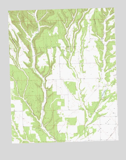 Mormon Reservoir, CO USGS Topographic Map