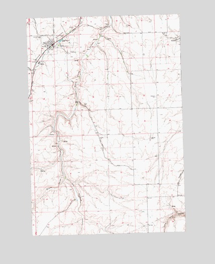 Moro, OR USGS Topographic Map