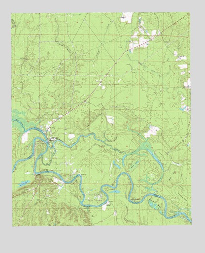 Moro Bay, AR USGS Topographic Map