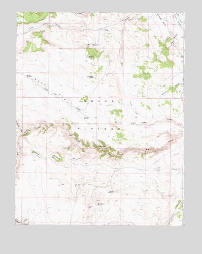 Moroni Peak, UT USGS Topographic Map