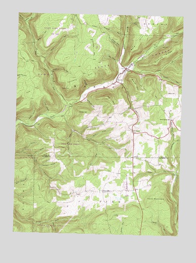 Morris, PA USGS Topographic Map