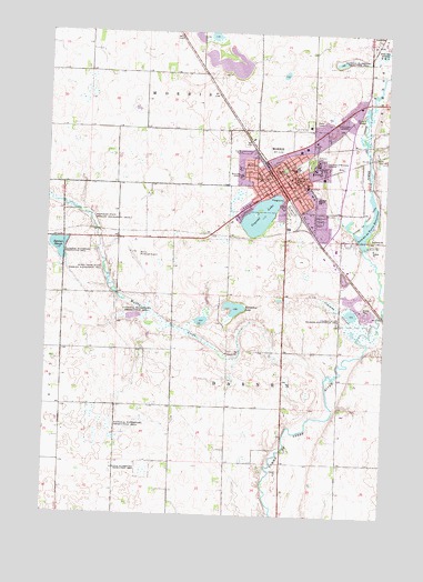 Morris, MN USGS Topographic Map