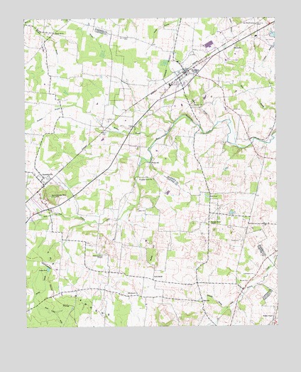 Morrison, TN USGS Topographic Map