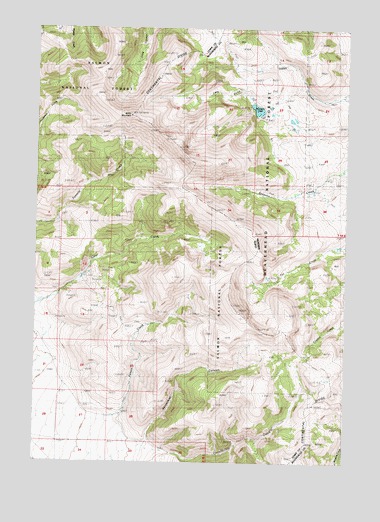 Morrison Lake, MT USGS Topographic Map
