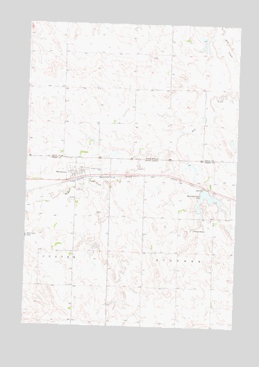 Morristown, SD USGS Topographic Map