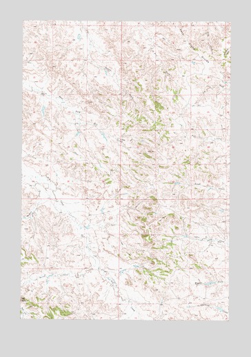 Beebe SW, MT USGS Topographic Map