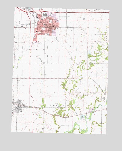 Morton, IL USGS Topographic Map