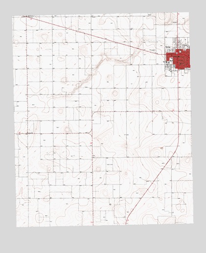 Morton, TX USGS Topographic Map