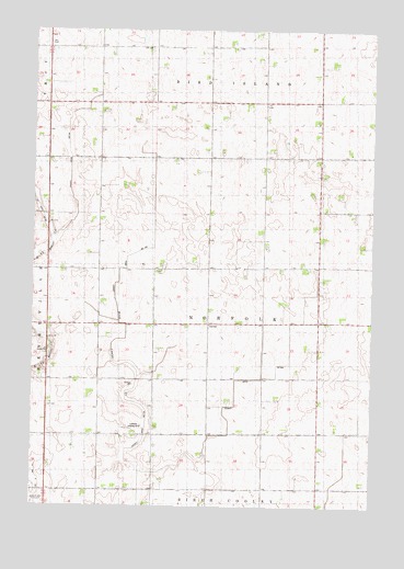 Morton NW, MN USGS Topographic Map