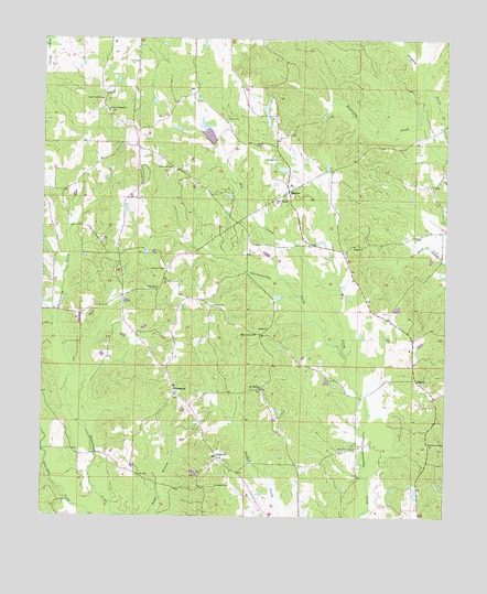 Moscow, MS USGS Topographic Map