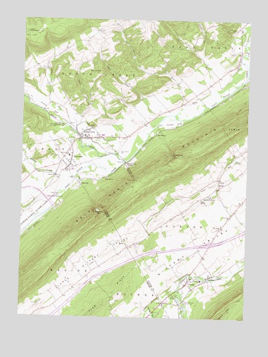 Beech Creek, PA USGS Topographic Map