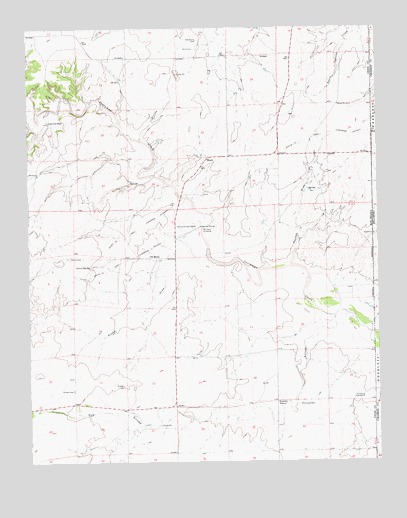Moses, NM USGS Topographic Map