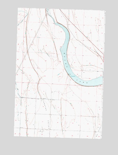 Moses Lake NW, WA USGS Topographic Map