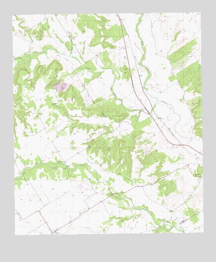 Mosheim, TX USGS Topographic Map