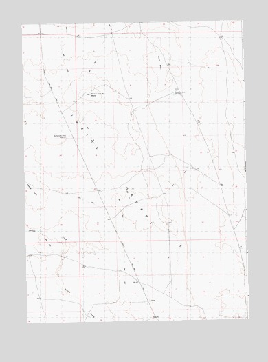Mosquito Lake Butte, ID USGS Topographic Map
