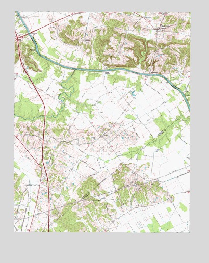 Beech Grove, KY USGS Topographic Map