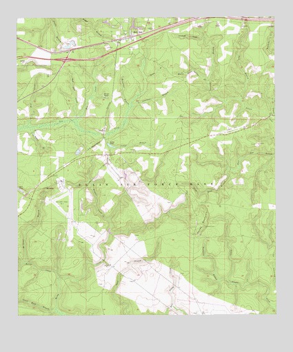 Mossy Head, FL USGS Topographic Map