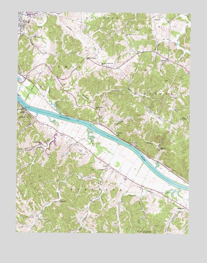 Beech Hill, WV USGS Topographic Map