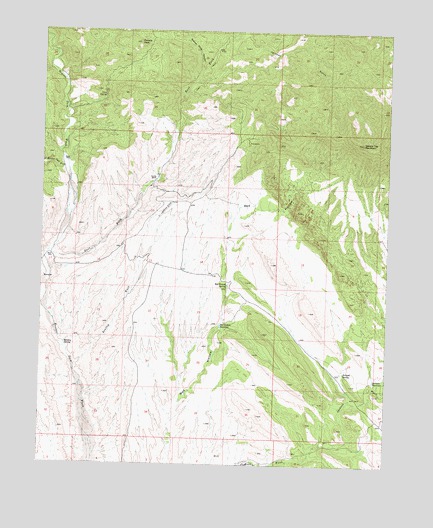 Motoqua, UT USGS Topographic Map