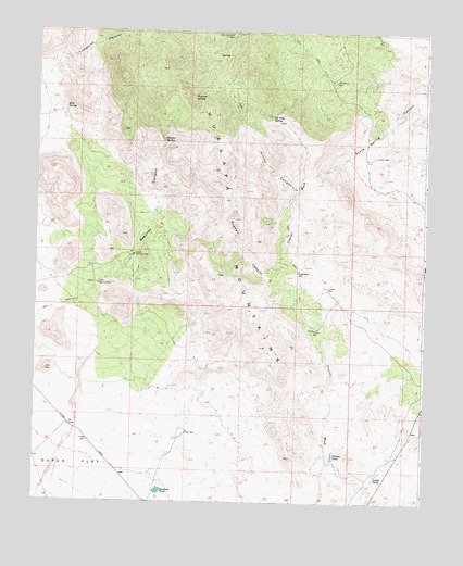 Beecher Canyon, AZ USGS Topographic Map
