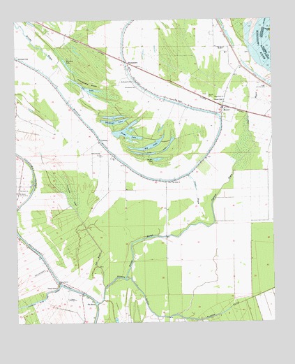 Mound, LA USGS Topographic Map