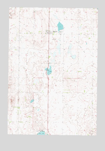Mound City, SD USGS Topographic Map