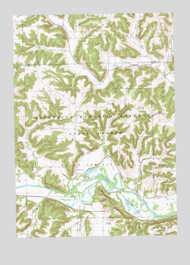 Mound Prairie, MN USGS Topographic Map
