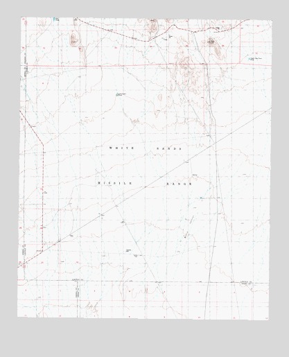 Mound Springs, NM USGS Topographic Map