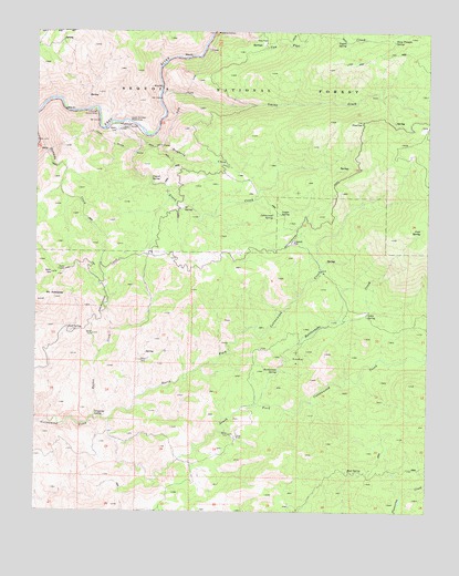 Mount Adelaide, CA USGS Topographic Map