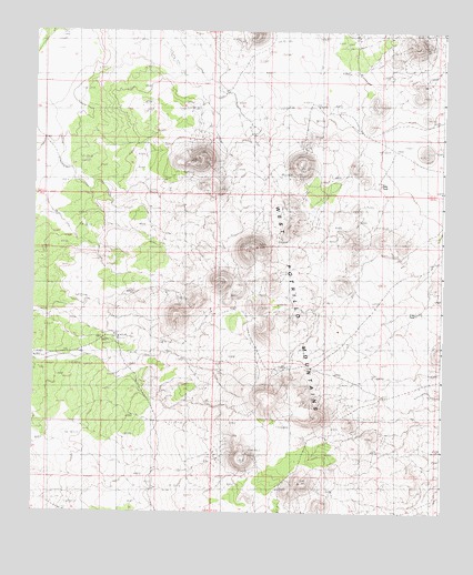 Mount Aden SW, NM USGS Topographic Map