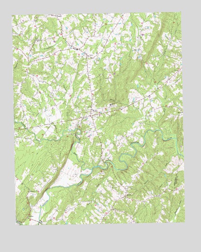 Mount Airy, VA USGS Topographic Map