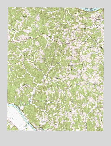 Mount Alto, WV USGS Topographic Map