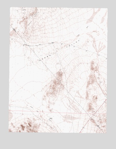Mount Annie SE, NV USGS Topographic Map