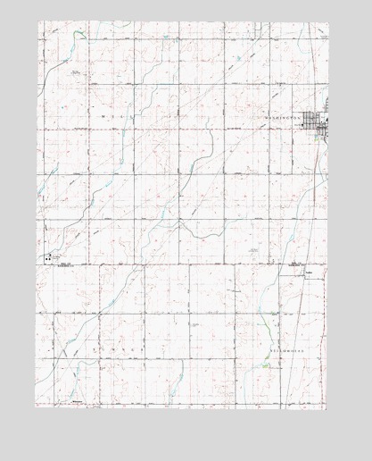 Beecher West, IL USGS Topographic Map