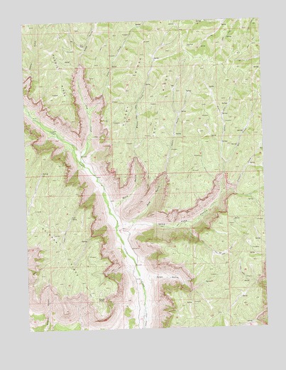 Mount Blaine, CO USGS Topographic Map
