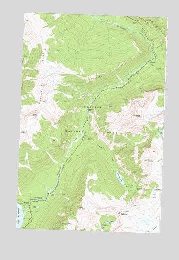 Mount Cannon, MT USGS Topographic Map