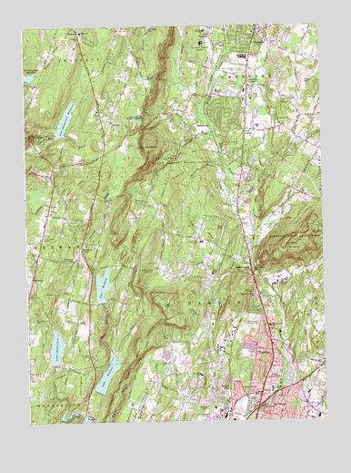 Mount Carmel, CT USGS Topographic Map