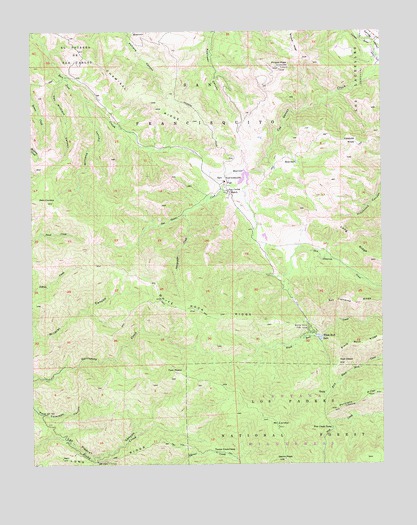 Mount Carmel, CA USGS Topographic Map