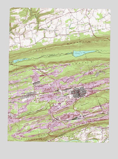 Mount Carmel, PA USGS Topographic Map