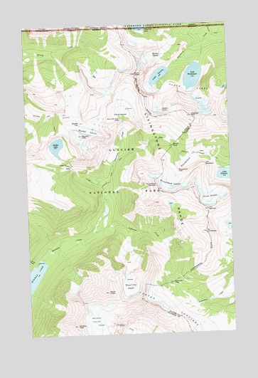 Mount Carter, MT USGS Topographic Map