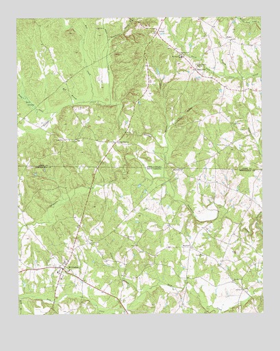 Mount Croghan, SC USGS Topographic Map