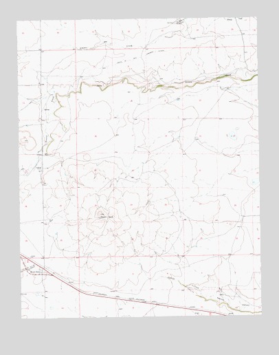 Mount Dora, NM USGS Topographic Map